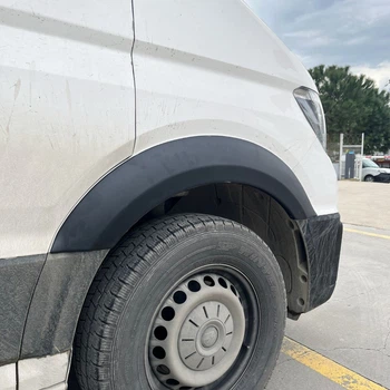 Широкие черные накладки на арки (4 шт) для Volkswagen Crafter 2016 и новее