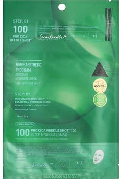 Двухэтапная гидрогелевая маска VT Cosmetics Pro Cica Reedle Shot 100 2 Step Hydrogel Mask с центеллой 1.5 мл + 33 мл (8803463007362)