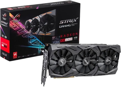 Відеокарта AMD Radeon RX 480 8GB Asus ROG Strix Gaming (ROG-STRIX-RX480-8G-GAMING) Б/В