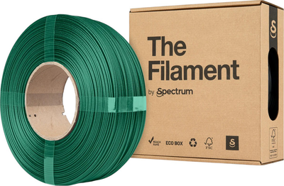 Filament do drukarek 3D Spectrum ReFill PETG CF 1.75 mm 1 kg Green (TF-24119)