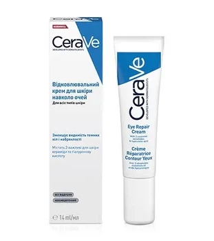 Відновлювальний крем для всіх типів шкіри навколо очей CeraVe Eye Repair Cream 14 g