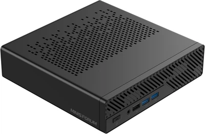 Мини ПК MINIS FORUM MS-A1 / Intel Core i5-12600H / RAM 8GB / SSD 512GB / HDMI / LAN / Wi-Fi 6 / Bluetooth 5.2 / Windows 11 / Black