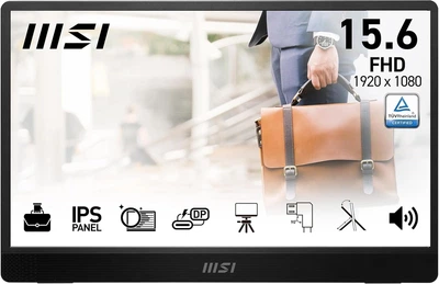 Монитор портативный 15.6" MSI Pro MP161 E2 1920x1080 IPS 60 Hz