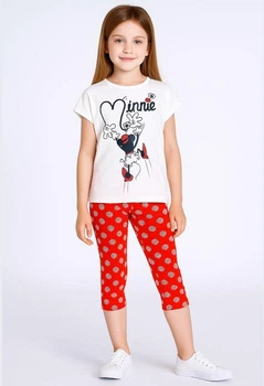 Пижама Disney Minnie Mouse (Минни Маус) 104 см Разноцвет ET20482