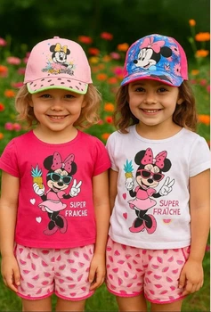 Піжама (футболка + шорти) Disney Minnie Mouse (Минни Маус) 98 см Різнокольорова UE20031