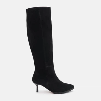Жіночі зимові чоботи замшеві Ashoes 3057/15 36 23.5 см Чорні (2000000022406)