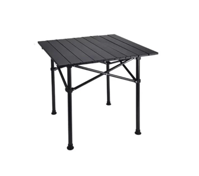 Стол складной туристический 52×52 см квадратный, черный MA642