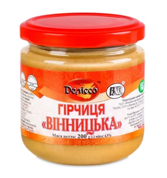 Гірчиця Вінницька 200г ВХС(4820023520981)