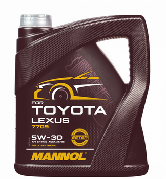 Моторне масло Mannol For Toyota and Lexus 7709 5W30 4 л (4036021401546)