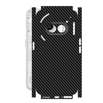 Захисна плівка StatusSKIN для Nothing Phone 2a Корпус Вініл Карбон чорний
