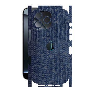 Захисна плівка StatusSKIN для Apple iPhone 16 Pro Max Корпус Вініл Соти сині
