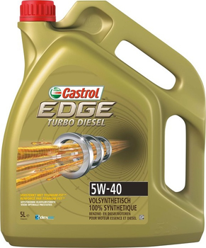 Olej silnikowy Castrol EDGE Turbo Diesel 5W40 5 l (4008177077142)