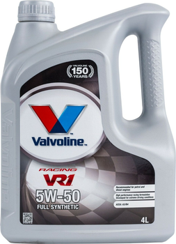 Olej silnikowy Valvoline Racing VR1 5W50 4 l (8710941023045)