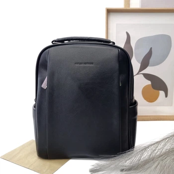 Жіночий рюкзак штучна шкіра Karlos Marconi чорний HS3312 black
