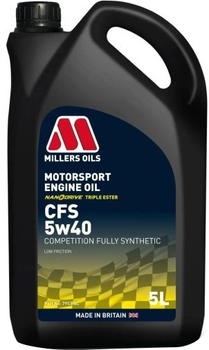 Моторне масло Millers Oils Motorsport CFS 5W40 5 л (5024081795353)