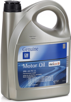 Моторне масло GM Fuel Economy Longlife 0W20 5 л (93160358)