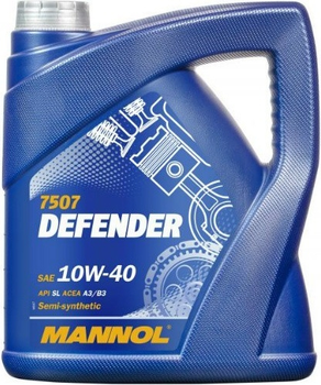 Моторне масло Mannol Defender 10W40 4 л (4036021402567)