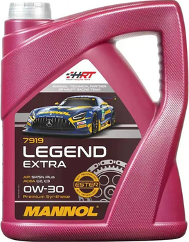 Моторне масло Mannol 7919 Legend Extra 0W30 5 л (4036021579191)