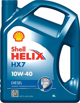Olej silnikowy Shell Helix HX7 10W40 4 l (5011987142091)
