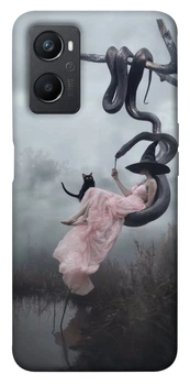 Чехол на Oppo A96 Halloween Witch ver.5 (F1069906)