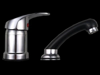 Змішувач Hydronord для перукарської мийки витяжна лійка на 2 отвори