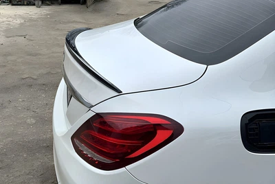 Mercedes C-Class W205 (2014-2021) Спойлер LIP Sunplex черный 125,9 см x 6 см