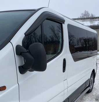 Ветровики EuroCap для Nissan Primastar 2002-2014 (2 шт.)