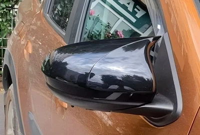 Накладки на зеркала в стиле BMW (2 шт) для Renault Duster 2018-2024