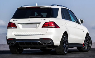Задний диффузор для Mercedes GLE/ML класса W166 в стиле GLE63