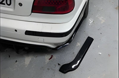 Задні FLAP накладки DPT для BMW 5 серія E-39 (1996-2003 рр.), чорний глянець, накладки для BMW E39