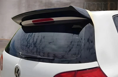 Спойлер для Volkswagen Golf 5 Хетчбек, черный глянец