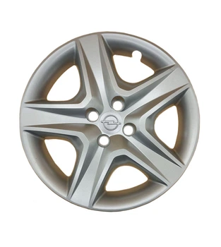 Автомобільні модельні ковпаки R16 Opel A148 4шт, AK, сріблясті