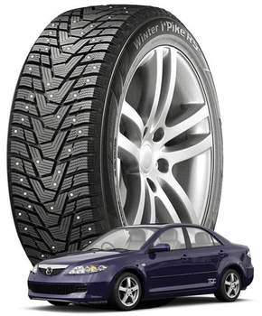 Hankook Winter i*Pike RS2 W429 205/55 R16 94T XL шип - Шины Mazda 6 I (GG) 2002 - 2008