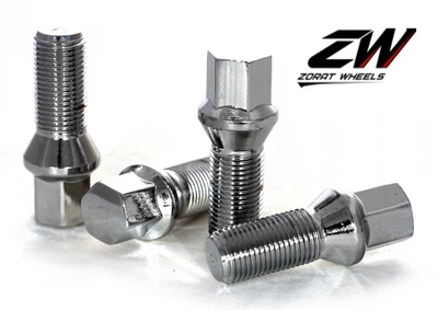 Болты колесные M16x1,5x32; Конус, Хром, ключ 17, Zorat bk200 - шт. (Citroen JUMPER, Fiat DUCATO, Peugeot BOXER)