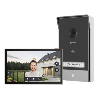 Комплект відеодомофону Ezviz CS-HP7 (3MP) 2K Wi-Fi Smart RFID