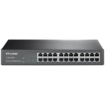 Коммутатор TP-LINK TL-SF1024D неуправляемый 24 порта