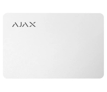 Бесконтактная карта управления Ajax Pass (10pcs) White