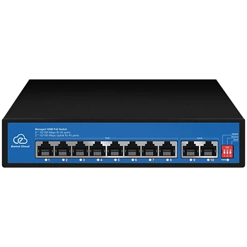 Коммутатор 10 портов неуправляемый Ewind EW-ES2010CF-AP PoE