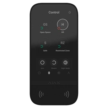 Клавиатура Ajax KeyPad TouchScreen (Black)