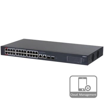 Коммутатор 26 портов управляемый Dahua DH-CS4228-24GT-240 PoE