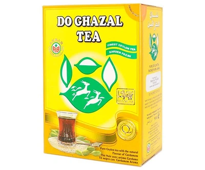 Чорний чай Akbar Do Ghazal tea Cardamon 500 г