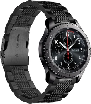 Металевий ремінець Gripix для Samsung Gear S3 Frontier Black (42050-2B)