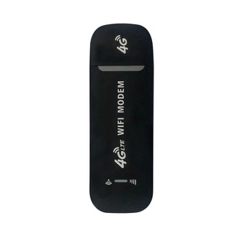 Мобильный 4G модем роутер USB WI-FI 3G/4G LTE 3in1 HotSpot черный
