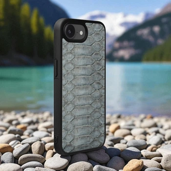 Накладка SkinBacker Python Scales для Apple iPhone 16е Серый (79787)