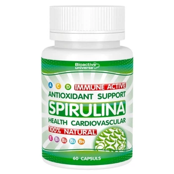 Спіруліна Bioactive Universe Spirulina 60 Caps