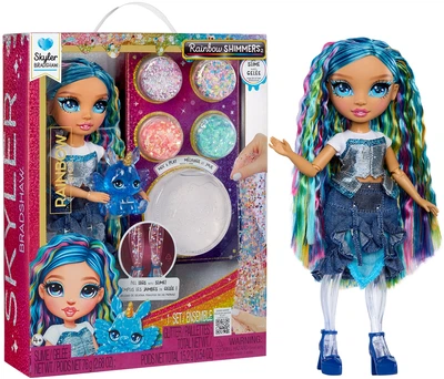 Ігровий набір з лялькою Rainbow High Rainbow Shimmers Скайлер зі слаймом (122418)