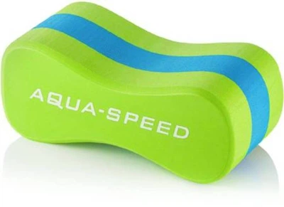 Колобашка для плавання Aqua Speed JUNIOR 3 LAYESR PULLBUOY зелений 20x8x10cм (149-04)
