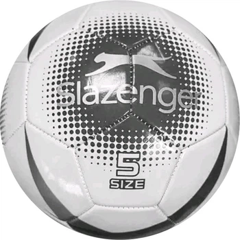М'яч футбольний Slazenger AC football white/black/silver size 5 Білий one size (307776)