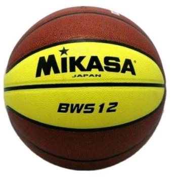 Баскетбольный мяч Mikasa, синтетическая кожа, размер 5, двуцветный