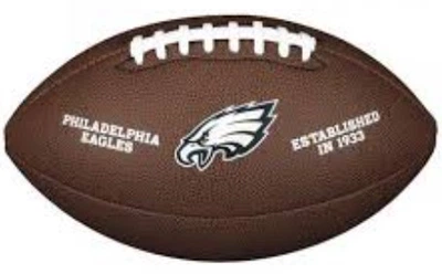 М'яч для американського футболу Wilson NFL, композитна шкіра, розмір стандартний, коричневий
